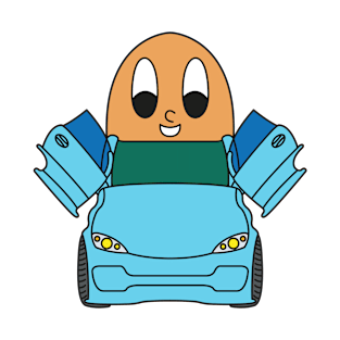 Luxury-Car Egg T-Shirt