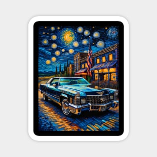 Eldorado on starry night Magnet