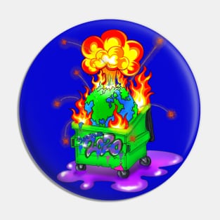 World Dumpster Fire Survivor 2020 Pin