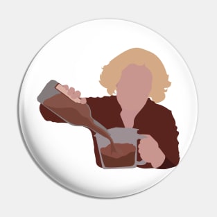 Kitty Forman Pouring Drink Pin