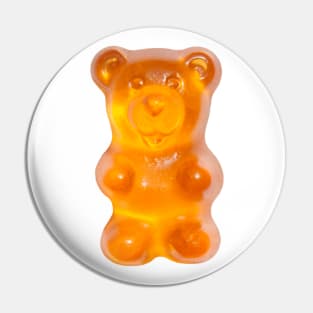 gummy bear (orange) Pin