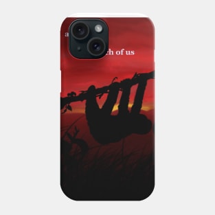 a beast lives in each of us Phone Case