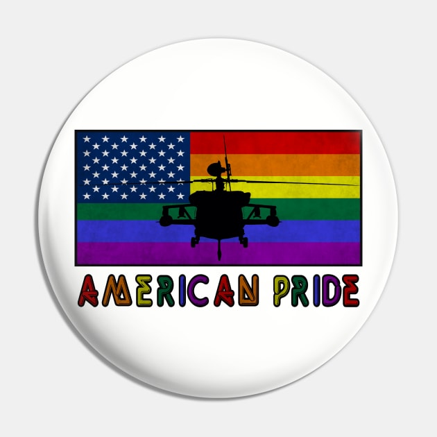 American Pride Pin by Jakavonis