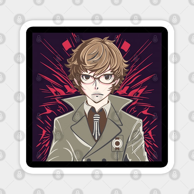 The Enigmatic Akechi Goro Magnet by darkbattle