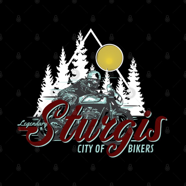 Legendary Sturgis City of Bikers by PincGeneral
