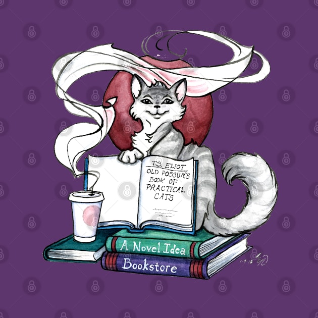 Book Club Kitty by anovelideabookstore