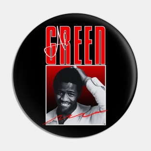 Al green///original  retro Pin