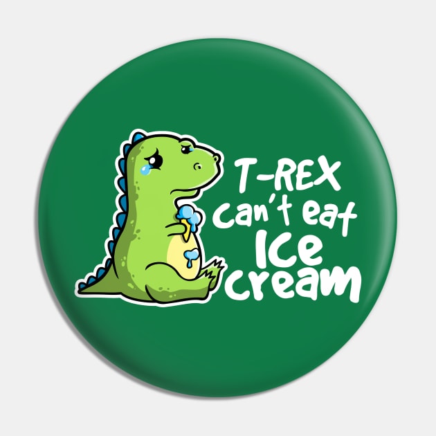 Sad t-rex Pin by NemiMakeit