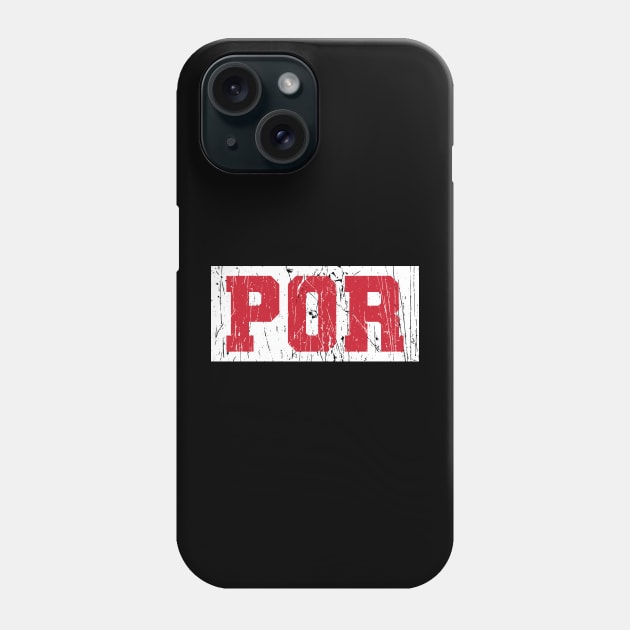 POR / Trail Blazers Phone Case by Nagorniak