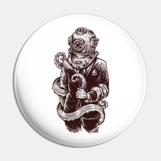 Diver Business Pin