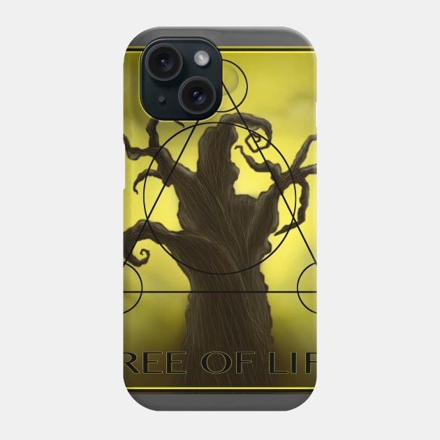 Tree of life Phone Case by HanDraw