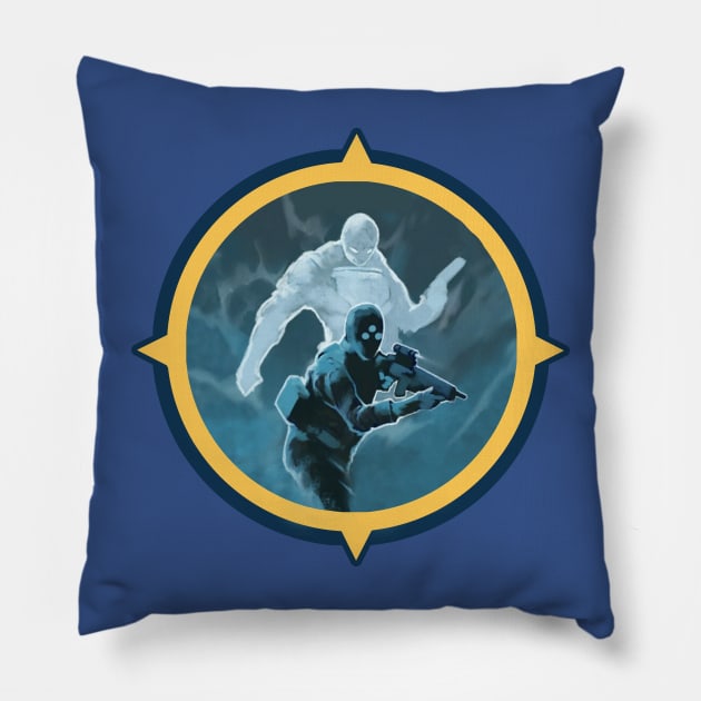 Trickster Hunt the Prey Logo Pillow by Gamers Gear