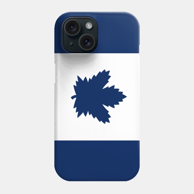 Toronto Maple Leaf Flag Phone Case by phneep