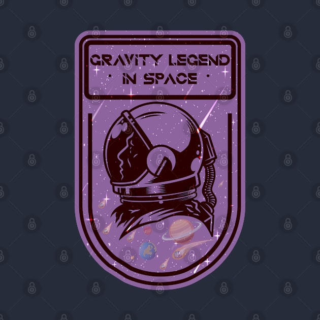 Gravity Legend In Space by GlossyArtTees