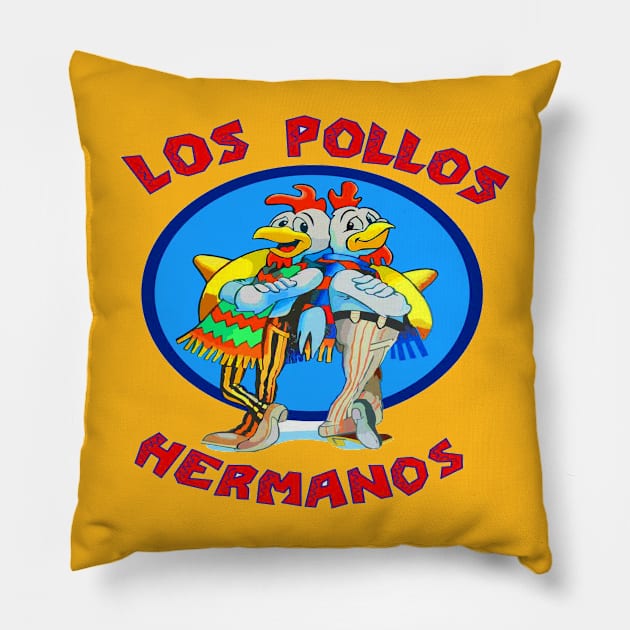 los pollos hermanos Pillow by Masbagio