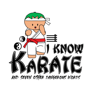 I Know Karate And Seven Other Dangerous Words T-Shirt