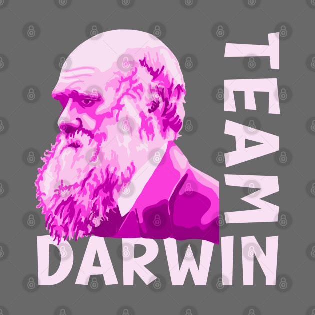 Charles Darwin Portrait by Slightly Unhinged