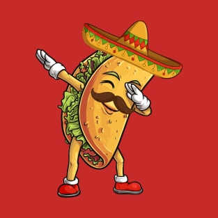 Dabbing Taco Cinco De Mayo T-Shirt