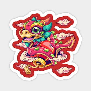 Red Dragon - Lunar New Year Magnet