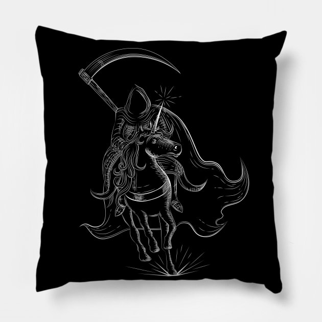 🙂 → Death Magic 🙂 Pillow by Sachpica