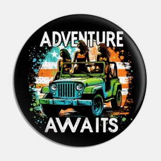 Jeep Girls Pin