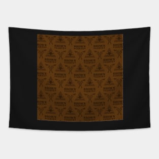 Browncoats forever, Firefly Pattern in Brown Tapestry