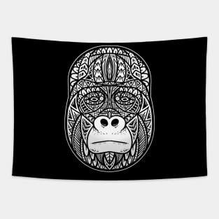 Gorilla Tribal Tapestry