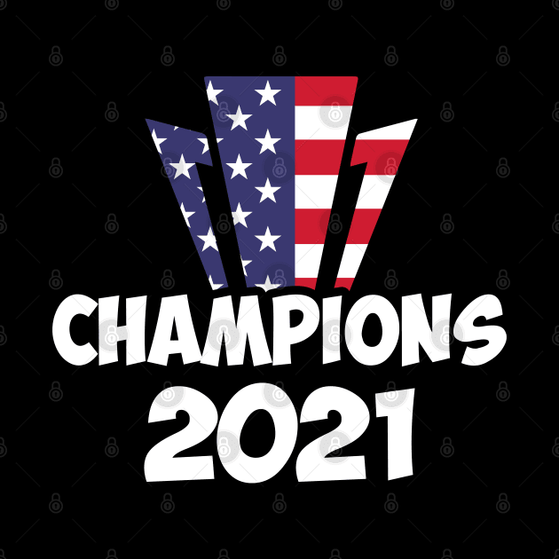 USA Champions 2021 by Tees Point