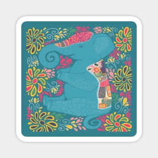 Elephant Design Magnet