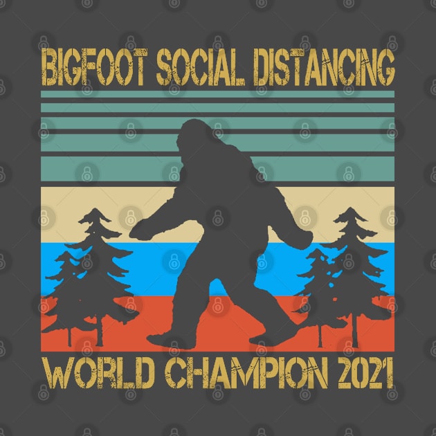 Bigfoot Social Distancing World Champion 2021 by Mima_SY