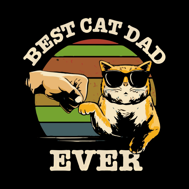 Best Cat Dad Ever T Shirt Funny Cat Daddy Father Day T Best Cat 7347