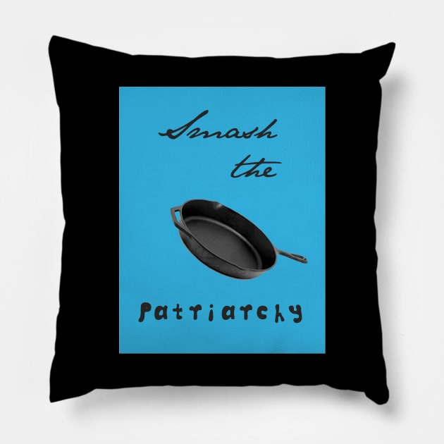 Smash the Patriarchy Pillow by candhdesigns