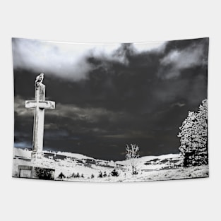 Kreuz Negativ / Swiss Artwork Photography Tapestry