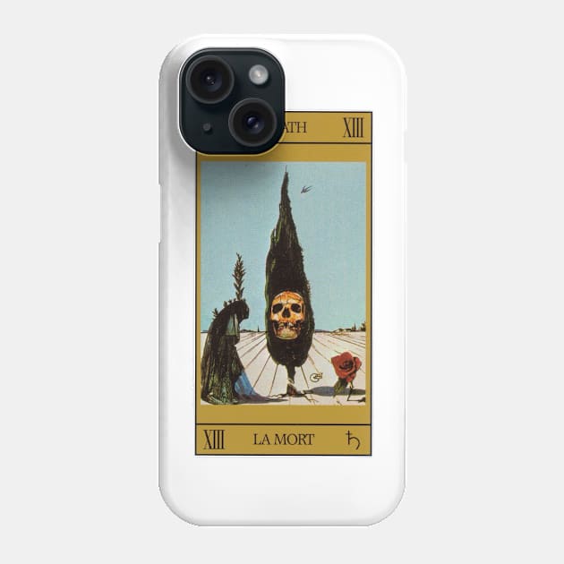 Tarot - death Phone Case by ghjura