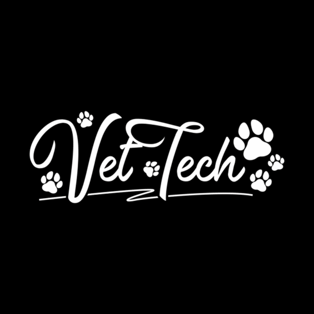 Vet Tech Paw Veterinary Technician by klei-nhanss