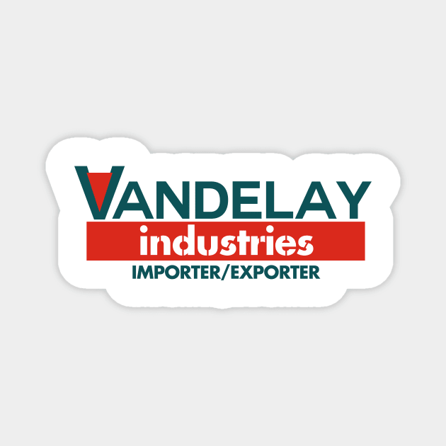 Vandelay Industries - Badge Magnet by CarbonRodFlanders