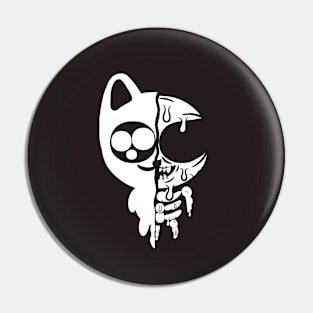 Melting Cat Pin