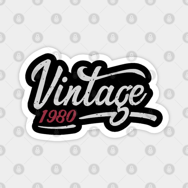 vintage Magnet by BaderAbuAlsoud