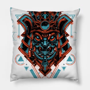 Cool Samurai Helmet Pillow