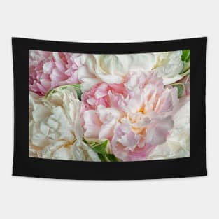 Blooming Peonies Tapestry