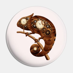 Funny Chameleon Pin