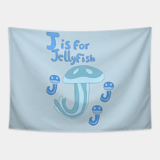 J is for Jellyfish Tapestry