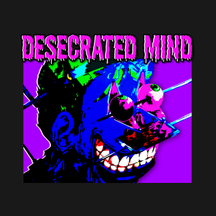 Desecrated Mind Metalhead Art T-Shirt