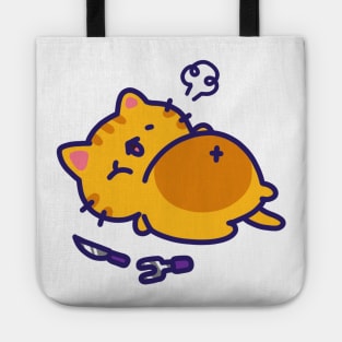 Stuffed Cat Tote