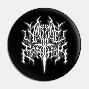 Narfle the Garthok - Death Metal Logo Pin