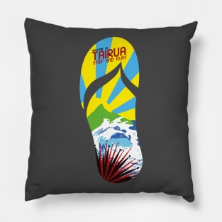 Tairua Town Jandal Pillow