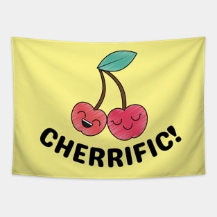 Cherrific! - Cherry Pun Tapestry