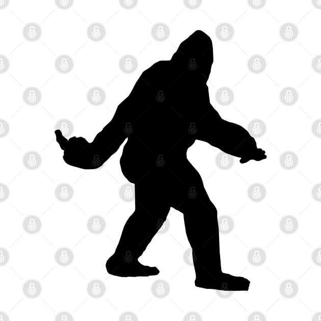 Bigfoot Flips The Bird by Stacks