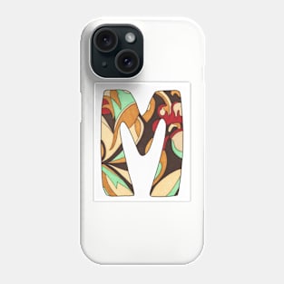 Initial M #1 Phone Case