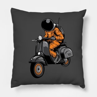 Vespa Astronaut Pillow